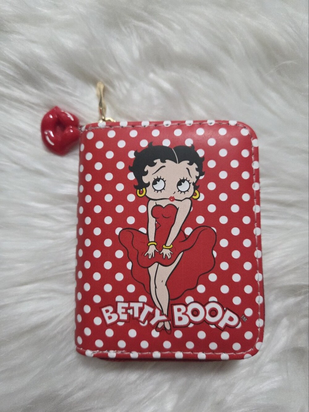 Betty Boop Red Polka Dot Wallet